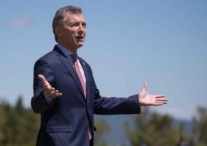 O governo do presidente liberal Mauricio Macri tinha estabelecido sua meta de inflação inicialmente em 10% para 2018, mas em dezembro elevou-a para 15%(foto: Ian Langston/AFP) O governo do presidente liberal Mauricio Macri tinha estabelecido sua meta de inflação inicialmente em 10% para 2018, mas em dezembro elevou-a para 15%(foto: Ian Langston/AFP)