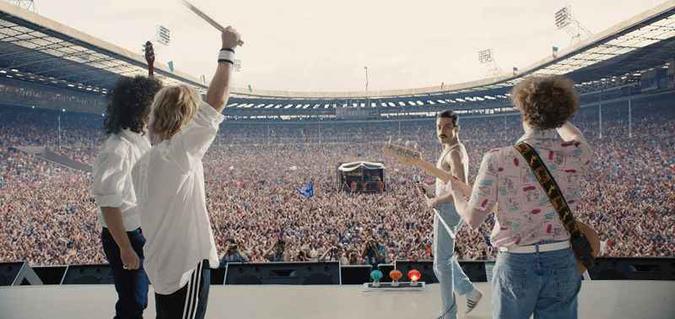 Vencedor do Globo de Ouro de melhor filme na categoria drama, Bohemian rhapsody rendeu prêmio para o ator Rami Malek(foto: New Regency Films/Divulgação) Vencedor do Globo de Ouro de melhor filme na categoria drama, Bohemian rhapsody rendeu prêmio para o ator Rami Malek(foto: New Regency Films/Divulgação)