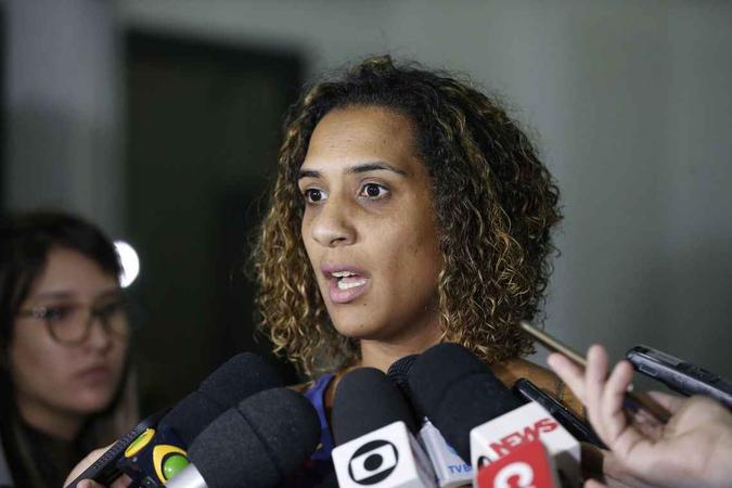A irmã da vereadora Marielle Franco, Anielle Franco(foto: Fernando Frazão/Agência Brasil ) A irmã da vereadora Marielle Franco, Anielle Franco(foto: Fernando Frazão/Agência Brasil )