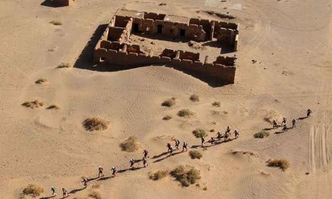 O clima desértico marca Ouarzazate, no Marrocos(foto: AFP Photo/ Pierre Verdy ) O clima desértico marca Ouarzazate, no Marrocos(foto: AFP Photo/ Pierre Verdy )