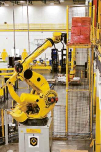 Robôs tornam mais rápido o trabalho nos centros de distribuição da empresa (foto: Amazon/Divulgação ) Robôs tornam mais rápido o trabalho nos centros de distribuição da empresa (foto: Amazon/Divulgação )