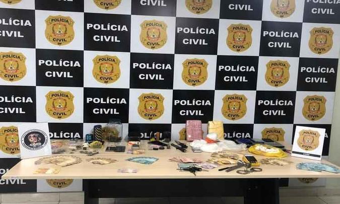 Os alvos da Operação Sequentia são suspeitos investigados por tráfico de drogas e associação para o tráfico em Ceilândia Norte(foto: Divulgação/PCDF) Os alvos da Operação Sequentia são suspeitos investigados por tráfico de drogas e associação para o tráfico em Ceilândia Norte(foto: Divulgação/PCDF)