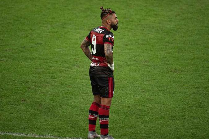Expulso, Gabigol está fora da próxima partida(foto: Alexandre Vidal/Flamengo) Expulso, Gabigol está fora da próxima partida(foto: Alexandre Vidal/Flamengo)
