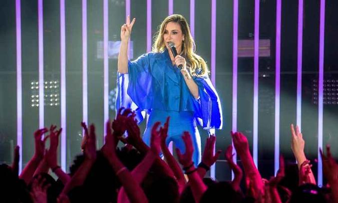 Claudia Leitte garante que gravidez não a afastará do carnaval de Salvador(foto: Globo/Fábio Rocha) Claudia Leitte garante que gravidez não a afastará do carnaval de Salvador(foto: Globo/Fábio Rocha)