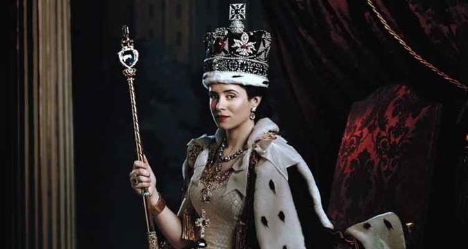 Claire Foy foi premiada com um Globo de Ouro ao interpretar a rainha Elizabeth II na série (foto: Netflix/Divulgação) Claire Foy foi premiada com um Globo de Ouro ao interpretar a rainha Elizabeth II na série (foto: Netflix/Divulgação)
