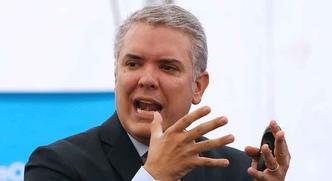 O presidente eleito da Colômbia, Ivan Duque assume mandato na terça-feira (7/8)(foto: John VIZCAINO / AFP) O presidente eleito da Colômbia, Ivan Duque assume mandato na terça-feira (7/8)(foto: John VIZCAINO / AFP)