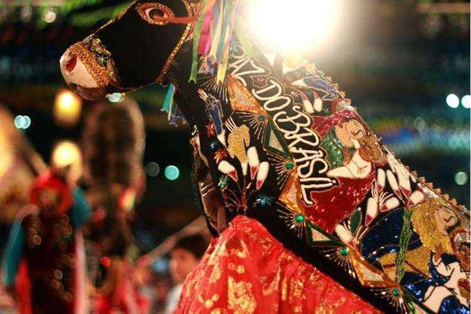 O bumba meu boi vai comandar a festa em São Luís: tradição(foto: Neidson Moreira/OIMP/D.A Press) O bumba meu boi vai comandar a festa em São Luís: tradição(foto: Neidson Moreira/OIMP/D.A Press)