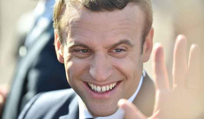 Presidente francês, o centrista Emmanuel Macron (foto: Philippe Huguen/AFP) Presidente francês, o centrista Emmanuel Macron (foto: Philippe Huguen/AFP)