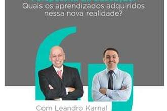 Leandro Karnal e Rossandro Klinjey debatem lições da pandemia para educação
