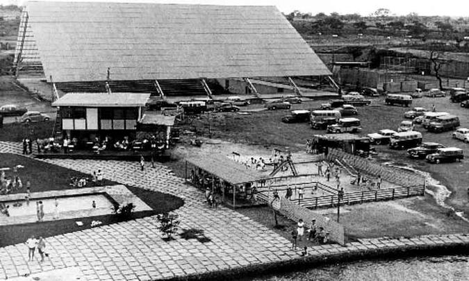 Visão panorâmica do clube, em 1960(foto: Barbara Cabral/Esp. CB/D.A Press) Visão panorâmica do clube, em 1960(foto: Barbara Cabral/Esp. CB/D.A Press)