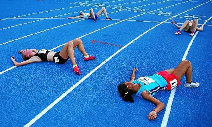 A síndrome pode acometer tanto atletas profissionais quanto adeptos de exercícios físicos: danos agudos e crônicos ao corpo(foto: Scott Barbour/Getty Images/AFP - 22/7/17) A síndrome pode acometer tanto atletas profissionais quanto adeptos de exercícios físicos: danos agudos e crônicos ao corpo(foto: Scott Barbour/Getty Images/AFP - 22/7/17)