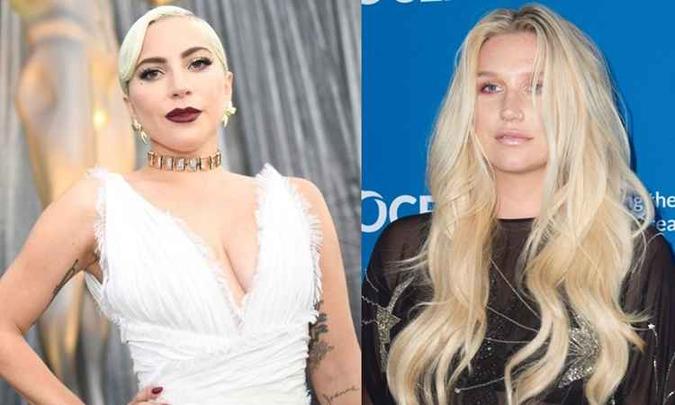 Lady Gaga, que também já sofreu de abuso sexual, depôs a favor da artista e amiga Ke$ha(foto: AFP/Robyn Beck - AFP Photo/Valerie Macon) Lady Gaga, que também já sofreu de abuso sexual, depôs a favor da artista e amiga Ke$ha(foto: AFP/Robyn Beck - AFP Photo/Valerie Macon)