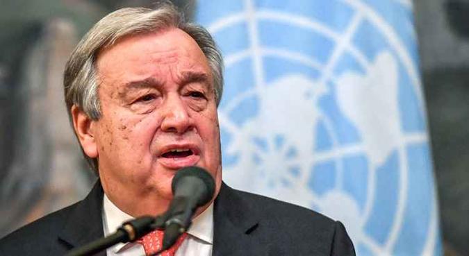 No entanto, Guterres não atenderá ao pedido do ministro das Relações Exteriores da Colômbia de nomear um enviado especial da ONU para a Venezuela(foto: AFP) No entanto, Guterres não atenderá ao pedido do ministro das Relações Exteriores da Colômbia de nomear um enviado especial da ONU para a Venezuela(foto: AFP)