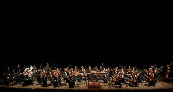 A Orquestra Filarmônica de Brasília foi criada em 1985 por estudantes da UnB(foto: Estudio Cabine/Divulgação) A Orquestra Filarmônica de Brasília foi criada em 1985 por estudantes da UnB(foto: Estudio Cabine/Divulgação)