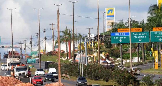 A confusão aconteceu em um estabelecimento às margens da BR-040(foto: Antonio Cunha/CB/D.A Press) A confusão aconteceu em um estabelecimento às margens da BR-040(foto: Antonio Cunha/CB/D.A Press)