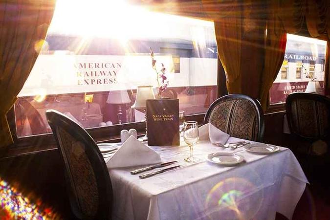 (foto: Napa Valley Wine Train/Reprodução - 18/9/14) (foto: Napa Valley Wine Train/Reprodução - 18/9/14)
