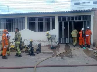 Corpo de Bombeiros já está no local(foto: Divulgação/CBMDF) Corpo de Bombeiros já está no local(foto: Divulgação/CBMDF)
