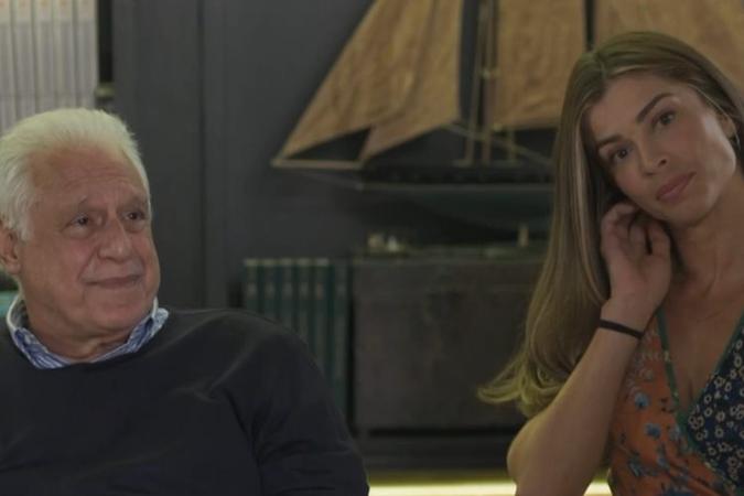 Uma amizade complicada a de Alberto e Paloma(foto: TV Globo/Reprodução) Uma amizade complicada a de Alberto e Paloma(foto: TV Globo/Reprodução)