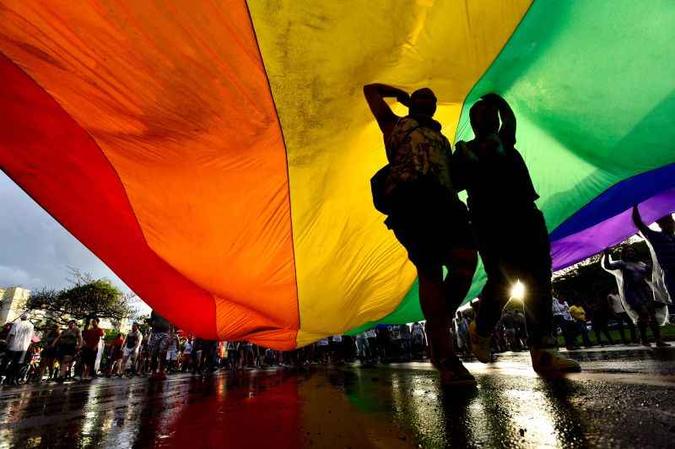 A data foi escolhida como referência em 2004, quando um grupo de 27 travestis, mulheres transexuais e homens trans entraram no Congresso Nacional para lançar a campanha %u201CTravesti e Respeito%u201D, promovida pelo Ministério da Saúde(foto: Daniel Ferreira/CB/D.A Press) A data foi escolhida como referência em 2004, quando um grupo de 27 travestis, mulheres transexuais e homens trans entraram no Congresso Nacional para lançar a campanha %u201CTravesti e Respeito%u201D, promovida pelo Ministério da Saúde(foto: Daniel Ferreira/CB/D.A Press)