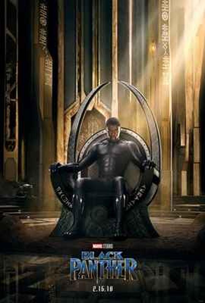 Cartaz do filme Pantera Negra(foto: Marvel/Divulgação) Cartaz do filme Pantera Negra(foto: Marvel/Divulgação)