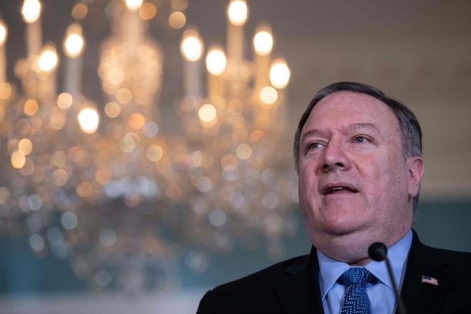 Secretário de Estado americano, Mike Pompeo(foto: AFP / NICHOLAS KAMM ) Secretário de Estado americano, Mike Pompeo(foto: AFP / NICHOLAS KAMM )
