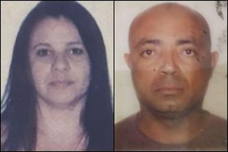 A vítima, Debora Correa, e o assassino, Sergio Murilo dos Santos(foto: Reprodução)