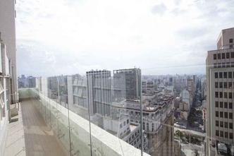 A 26 andares do chão o mirante dá ao visitante a dimensão da metrópoles e vários ângulos(foto: Santander/Divulgação) A 26 andares do chão o mirante dá ao visitante a dimensão da metrópoles e vários ângulos(foto: Santander/Divulgação)