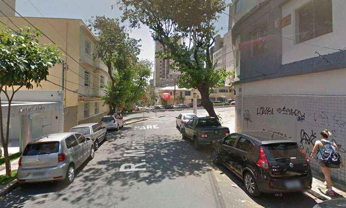 Crime foi em uma casa no Bairro Santo Antônio, na Região Centro-Sul(foto: Reprodução da internet/Google Maps) Crime foi em uma casa no Bairro Santo Antônio, na Região Centro-Sul(foto: Reprodução da internet/Google Maps)