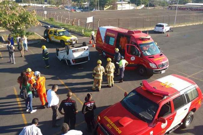 (foto: Corpo de Bombeiros/Divulgação) (foto: Corpo de Bombeiros/Divulgação)