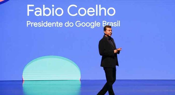 O presidente do Google no Brasil, Fábio Coelho, afirma que o objetivo da empresa é, em longo prazo, ajudar no crescimento do país(foto: Luciana Aith/Divulgação) O presidente do Google no Brasil, Fábio Coelho, afirma que o objetivo da empresa é, em longo prazo, ajudar no crescimento do país(foto: Luciana Aith/Divulgação)