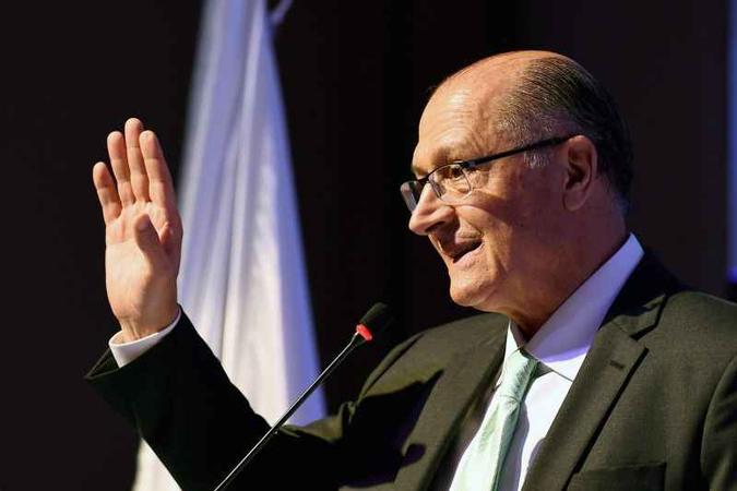 Com apoio do centrão, Geraldo Alckmin será o maior beneficiado pela propaganda eleitoral na TV, com 40% total do tempo disponível(foto: Evaristo Sa/AFP) Com apoio do centrão, Geraldo Alckmin será o maior beneficiado pela propaganda eleitoral na TV, com 40% total do tempo disponível(foto: Evaristo Sa/AFP)