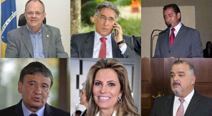 Eles respondem a ações de investigação judicial eleitoral (AIJE), representações e processos de impugnação de mandato eletivo (AIME) por irregularidades na campanha de 2014(foto: CB/D.A Press e Divulgação) Eles respondem a ações de investigação judicial eleitoral (AIJE), representações e processos de impugnação de mandato eletivo (AIME) por irregularidades na campanha de 2014(foto: CB/D.A Press e Divulgação)