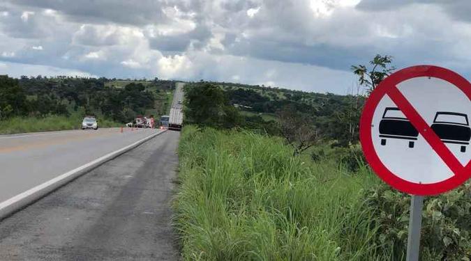 Levantamento mostrou também que as rodovias que ligam o Distrito Federal à Bahia (BR-020) e à região sudeste (BR-040) são as que registraram os maiores índices de mortes em 2018(foto: Divulgação/PRF) Levantamento mostrou também que as rodovias que ligam o Distrito Federal à Bahia (BR-020) e à região sudeste (BR-040) são as que registraram os maiores índices de mortes em 2018(foto: Divulgação/PRF)
