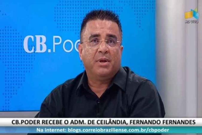 Fernando Fernandes disse ser favorável a escolas militarizadas e detalhou que, à frente da Câmara Legislativa, quer investir em educação(foto: Reprodução/Vídeo) Fernando Fernandes disse ser favorável a escolas militarizadas e detalhou que, à frente da Câmara Legislativa, quer investir em educação(foto: Reprodução/Vídeo)