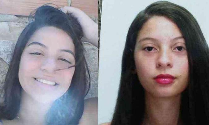 Marjorie Souza, de 13 anos, e Geovanna da Silva, de 15, estavam em um hotel na capital paulista(foto: Arquivo de família) Marjorie Souza, de 13 anos, e Geovanna da Silva, de 15, estavam em um hotel na capital paulista(foto: Arquivo de família)