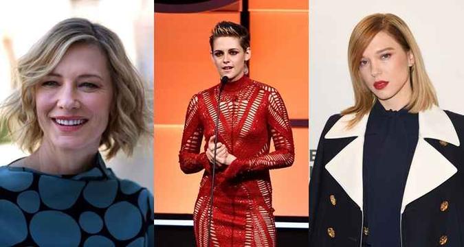 O júri será composta pelas atrizes Cate Blanchett, Kristen Stewart e Léa Seydoux(foto: Reprodução/Internet) O júri será composta pelas atrizes Cate Blanchett, Kristen Stewart e Léa Seydoux(foto: Reprodução/Internet)