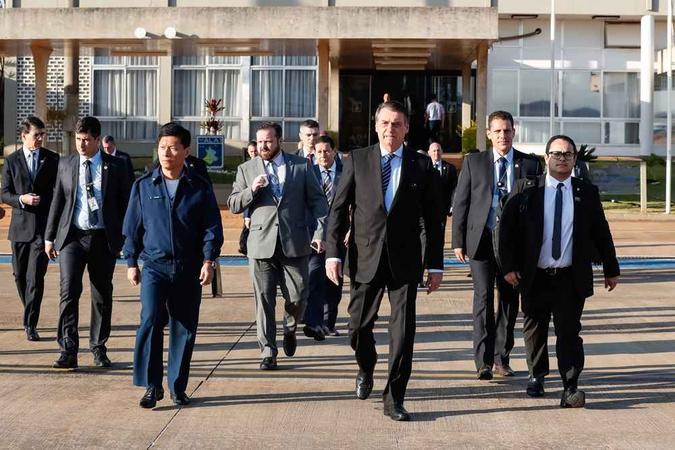 Presidente da República, Jair Bolsonaro, embarca em viagem oficial à Argentina(foto: Alan Santos/PR) Presidente da República, Jair Bolsonaro, embarca em viagem oficial à Argentina(foto: Alan Santos/PR)