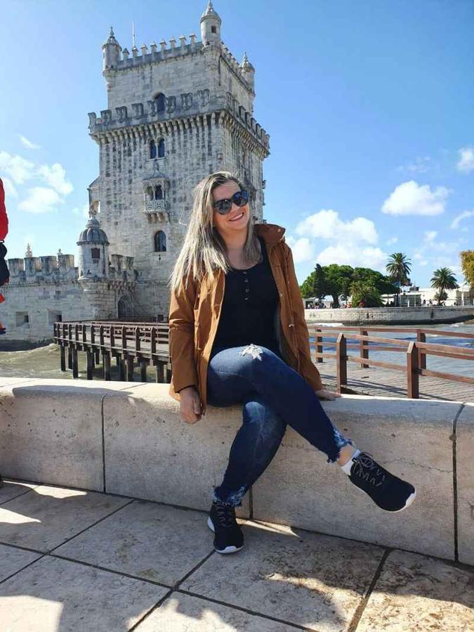 Carolina gostou muito de Lisboa: Carolina gostou muito de Lisboa: