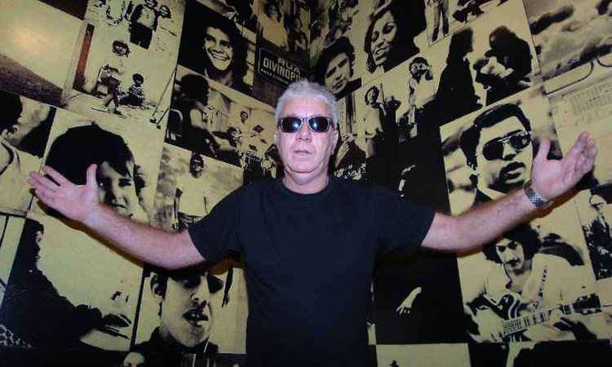 Cafi em BH em 2007, durante mostra com imagens sobre o Clube da Esquina (foto: Juarez Rodrigues/EM/D.APress ) Cafi em BH em 2007, durante mostra com imagens sobre o Clube da Esquina (foto: Juarez Rodrigues/EM/D.APress )