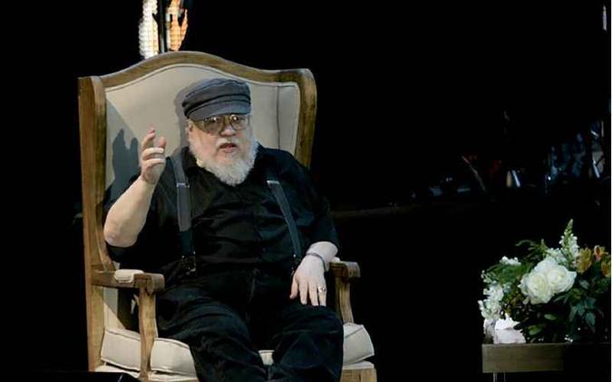 O autor George R.R. Martin animou os leitores(foto: STR) O autor George R.R. Martin animou os leitores(foto: STR)