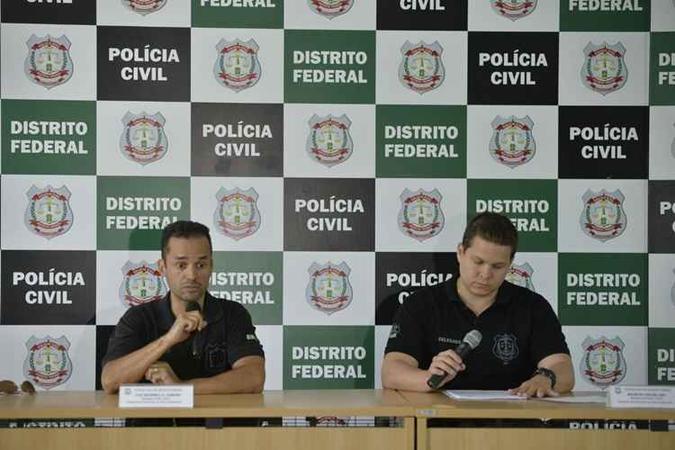 Policiais encontraram evidências a partir de investigações em redes sociais, relatam delegados(foto: Marcelo Ferreira/CB/D.A Press) Policiais encontraram evidências a partir de investigações em redes sociais, relatam delegados(foto: Marcelo Ferreira/CB/D.A Press)