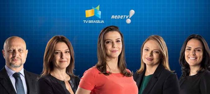 Da esquerda para a direita: o editor-executivo do Correio, Vicente Nunes, a editora e colunista de Política do DF, Ana Maria Campos, a editora-chefe da TV Brasília, Simone Souto, a colunista de Política Denise Rothenburg e a repórter especial Helena Mader Da esquerda para a direita: o editor-executivo do Correio, Vicente Nunes, a editora e colunista de Política do DF, Ana Maria Campos, a editora-chefe da TV Brasília, Simone Souto, a colunista de Política Denise Rothenburg e a repórter especial Helena Mader