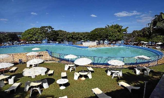Piscina da Asseb é principal atração entre as crianças(foto: Marcelo Ferreira/CB/D.A Press) Piscina da Asseb é principal atração entre as crianças(foto: Marcelo Ferreira/CB/D.A Press)