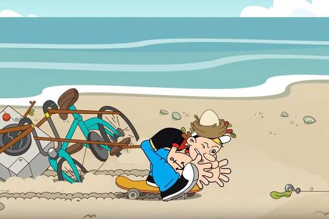 O marinheiro está fazendo 90 anos em 2019(foto: Reprodução/YouTube) O marinheiro está fazendo 90 anos em 2019(foto: Reprodução/YouTube)