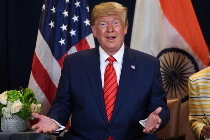 Trump é acusado de reter ajuda militar à Ucrânia e obstrução do Congresso(foto: SAUL LOEB/AFP) Trump é acusado de reter ajuda militar à Ucrânia e obstrução do Congresso(foto: SAUL LOEB/AFP)