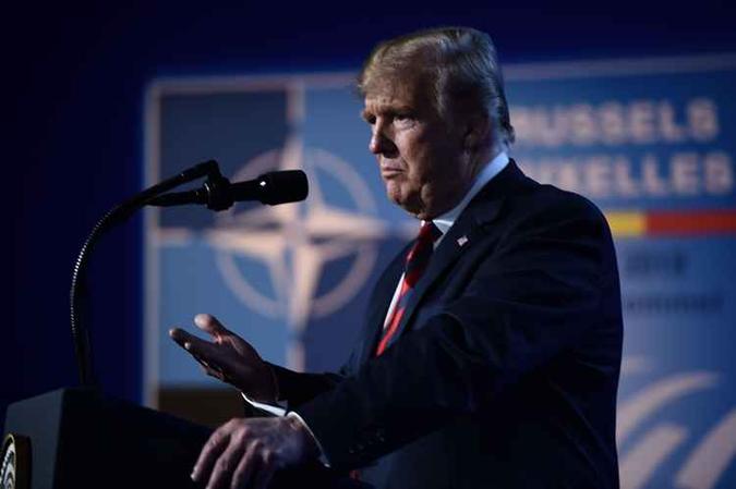 As relações entre Estados Unidos e México se tensionaram desde que Trump chegou à Casa Branca em janeiro de 2017(foto: Brendan Smialowski/AFP) As relações entre Estados Unidos e México se tensionaram desde que Trump chegou à Casa Branca em janeiro de 2017(foto: Brendan Smialowski/AFP)