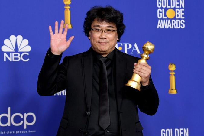 Bong Joon Ho, depois de 26 anos, colhe frutos com a ótima repercussão de 'Parasita'(foto: KEVIN WINTER) Bong Joon Ho, depois de 26 anos, colhe frutos com a ótima repercussão de 'Parasita'(foto: KEVIN WINTER)
