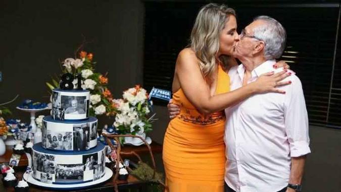 Carlos Alberto e Renata estão juntos há um ano e meio(foto: Reprodução/Instagram) Carlos Alberto e Renata estão juntos há um ano e meio(foto: Reprodução/Instagram)