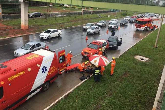(foto: Corpo de Bombeiros/Divulgação) (foto: Corpo de Bombeiros/Divulgação)