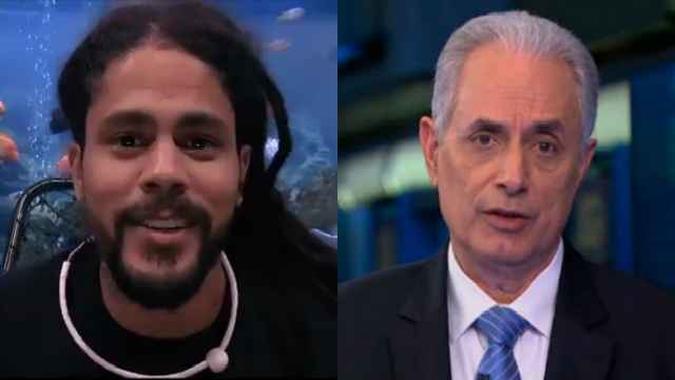 Voto do brother foi feito no confessionário(foto: Globo/Reprodução ) Voto do brother foi feito no confessionário(foto: Globo/Reprodução )